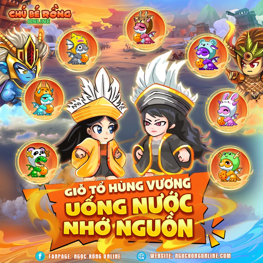 [Sự Kiện] Ngọc Rồng Online - GIỖ TỔ HÙNG VƯƠNG