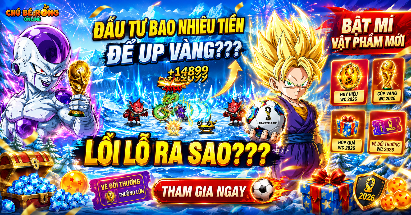 Hướng Dẫn Kiếm Vàng Trong Ngọc Rồng Online Hiệu Quả Nhất 2026