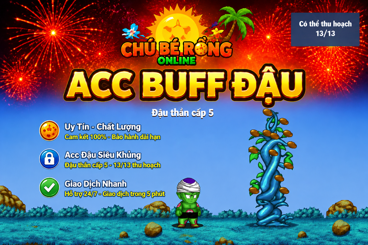 Acc Buff Đậu